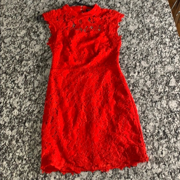HOMAGE Dresses & Skirts - Bright Red Mini Dress Size S